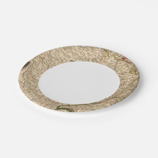 Mitteldeutschland 3 pappteller (Schrägansicht)