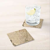 Mitteldeutschland 3 rechteckiger pappuntersetzer (Vor Ort)