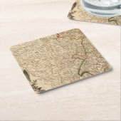 Mitteldeutschland 3 rechteckiger pappuntersetzer (angewinkelt)