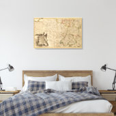 Mitteldeutschland 4 leinwanddruck (Insitu (Schlafzimmer))