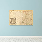 Mitteldeutschland 4 leinwanddruck (Insitu (Holzboden))