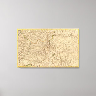 Mitteldeutschland 5 leinwanddruck