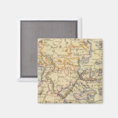 Mitteldeutschland Magnet (Vorderseite/Rückseite)