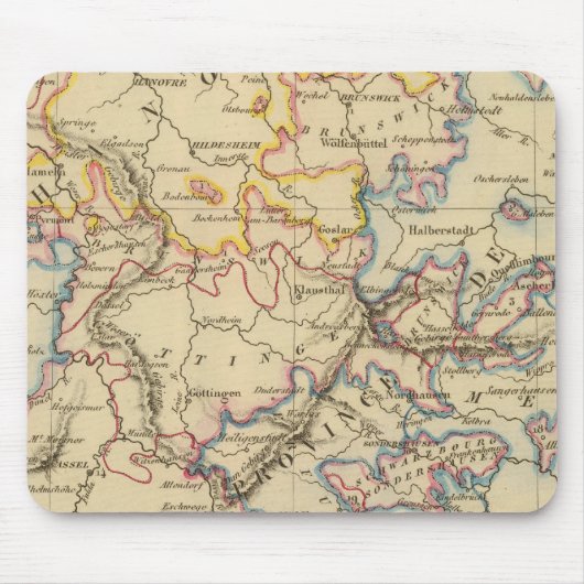 Mitteldeutschland Mousepad (Vorne)