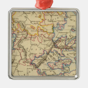 Mitteldeutschland Ornament Aus Metall