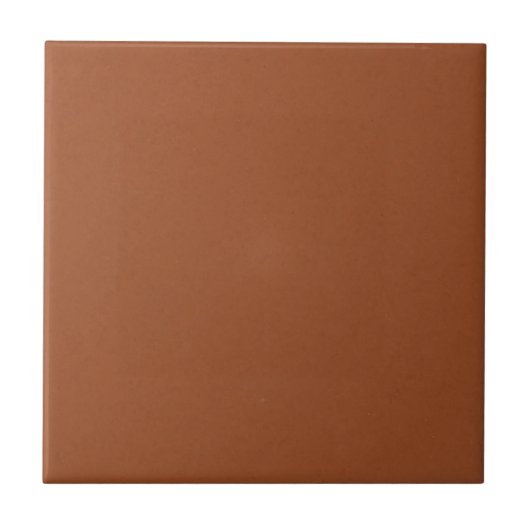 Mitteldunkle Terracotta "Mix & Match" oder individ Fliese (Vorderseite)