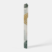 Mittelelef Botanisches Blatt – Boho Erde iPhone Hülle (Rechte Seite)