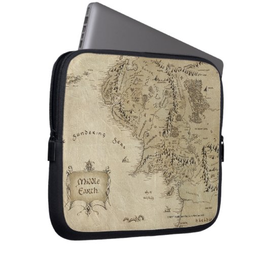 MITTELERDE™ LAPTOPSCHUTZHÜLLE (Vorne Rechts)