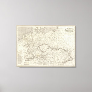 Mitteleuropa 2 leinwanddruck