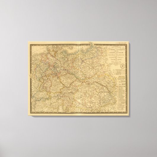 Mitteleuropa 3 leinwanddruck (Vorderseite)