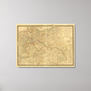 Mitteleuropa 3 leinwanddruck