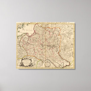 Mitteleuropa 3 leinwanddruck