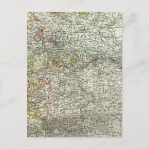 Mitteleuropa, Deutschland, Polen Postkarte