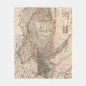 Mitteleuropa Fleecedecke (Vorderseite)