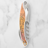 Mitteleuropa Kellnermesser (Rückseite)