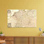 Mitteleuropa Leinwanddruck (Insitu (Wohnzimmer))