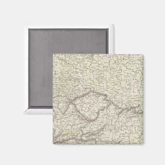 Mitteleuropa Magnet (Vorderseite/Rückseite)