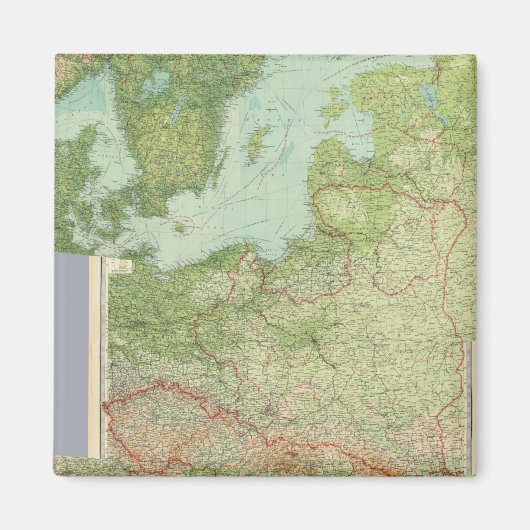 Mitteleuropa Magnet (Vorne)