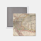 Mitteleuropa Magnet (Vorderseite/Rückseite)