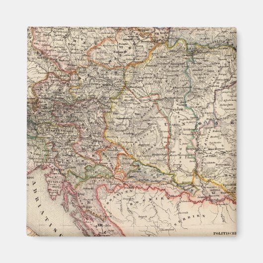 Mitteleuropa Magnet (Vorne)