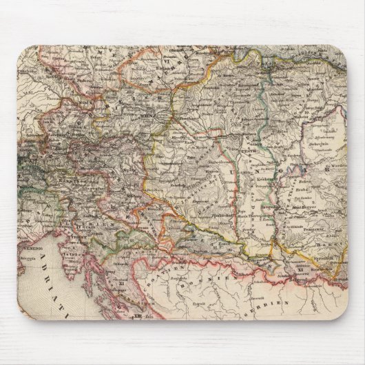 Mitteleuropa Mousepad (Vorne)