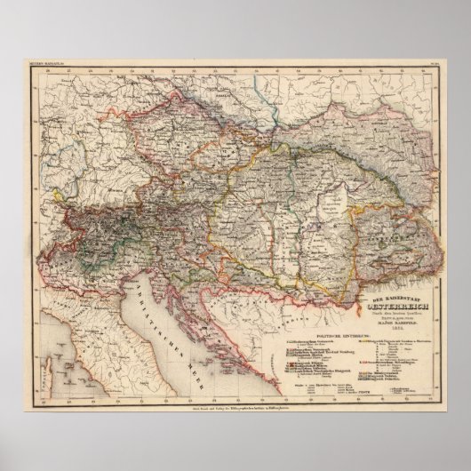 Mitteleuropa Poster (Vorne)