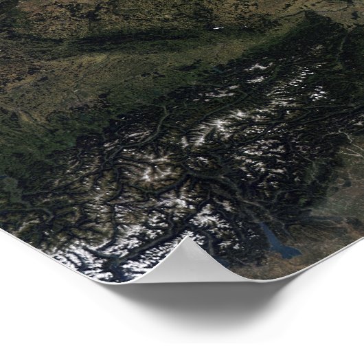 Mitteleuropa Poster (Ecke)