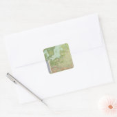 Mitteleuropa Quadratischer Aufkleber (Umschlag)