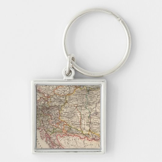 Mitteleuropa Schlüsselanhänger (Vorne)