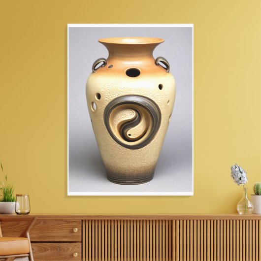 Mittelfeld C Leinwanddruck (Insitu (Wohnzimmer))