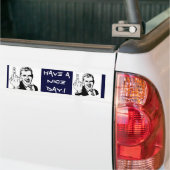 Mittelfinger, Mittelfinger, haben einen schönen Autoaufkleber (Auf Lkw)