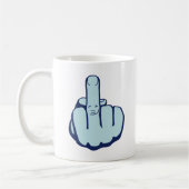 Mittelfinger-Tasse Kaffeetasse (Links)