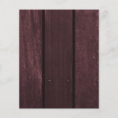 Mittelfristig Blütengold-Bordeaux-Hochzeit (Rückseite)