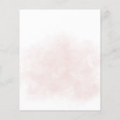 Mittelfristig Rosa Blütendusche Sommerdusche Flyer (Hinten)