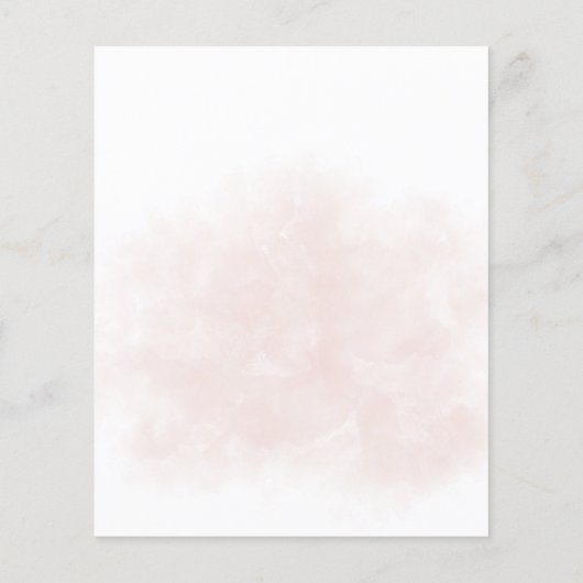 Mittelfristig Rosa Blütendusche Sommerdusche Flyer (Hinten)