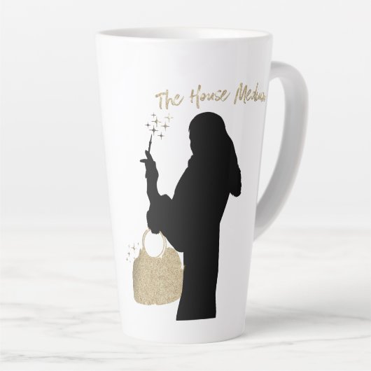 Mittelgroße Tasse - große Goldtasche (Rechte Ecke)