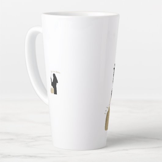 Mittelgroße Tasse - große Goldtasche (Linke Ecke)