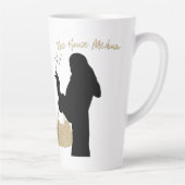 Mittelgroße Tasse - große Goldtasche (Rechts)