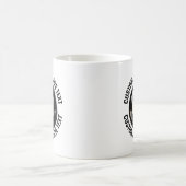 Mittelgroßer Text 330ml personalisierter 8 Ball Be Kaffeetasse (Mittel)