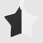 Mittelhalb und halb schwarz und weiß ornament (Rückseite)