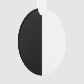 Mittelhalb und halb schwarz und weiß ornament (Vorderseite)