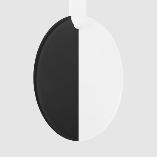 Mittelhalb und halb schwarz und weiß ornament (Vorderseite)