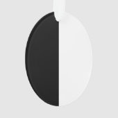 Mittelhalb und halb schwarz und weiß ornament (Rückseite)