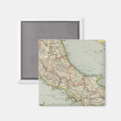 Mittelitalien Magnet (Vorderseite/Rückseite)