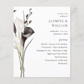 Mittelklassehotelprogramm für Schwarz-Weiß-Flor-Ho (Vorderseite)