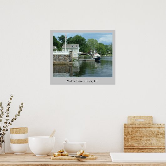 Mittelküste Poster (Küche)