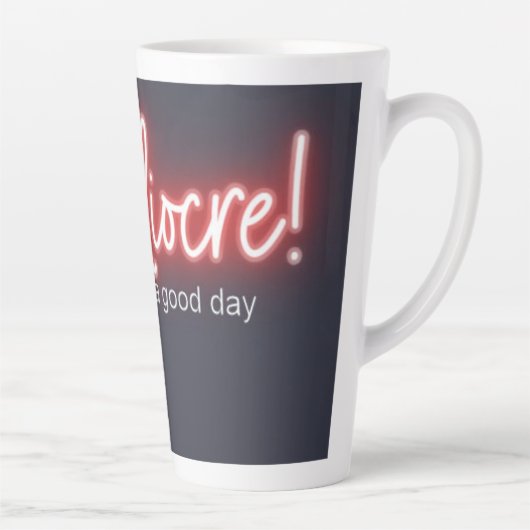 Mittelmaß! 17oz. Latte-Tasse Milchtasse (Rechts)