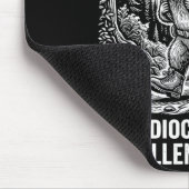 Mittelmäßiger Wanderer exzellenter Snacker lustige Mousepad (Ecke)