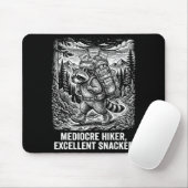 Mittelmäßiger Wanderer exzellenter Snacker lustige Mousepad (Mit Mouse)