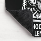Mittelmäßiger Wanderer exzellenter Snacker lustige Mousepad (Ecke)